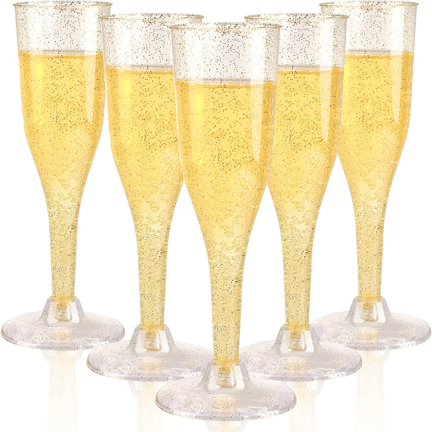Stainless Steel Champagne Flutes Glass 260ML Unbreakable BPA Free Champagne  Wine Glasses for Wedding, Parties and