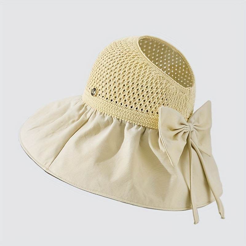 Sunshade Empty Top Fishing Hat Fashion Wide Brim Uv - Temu Germany