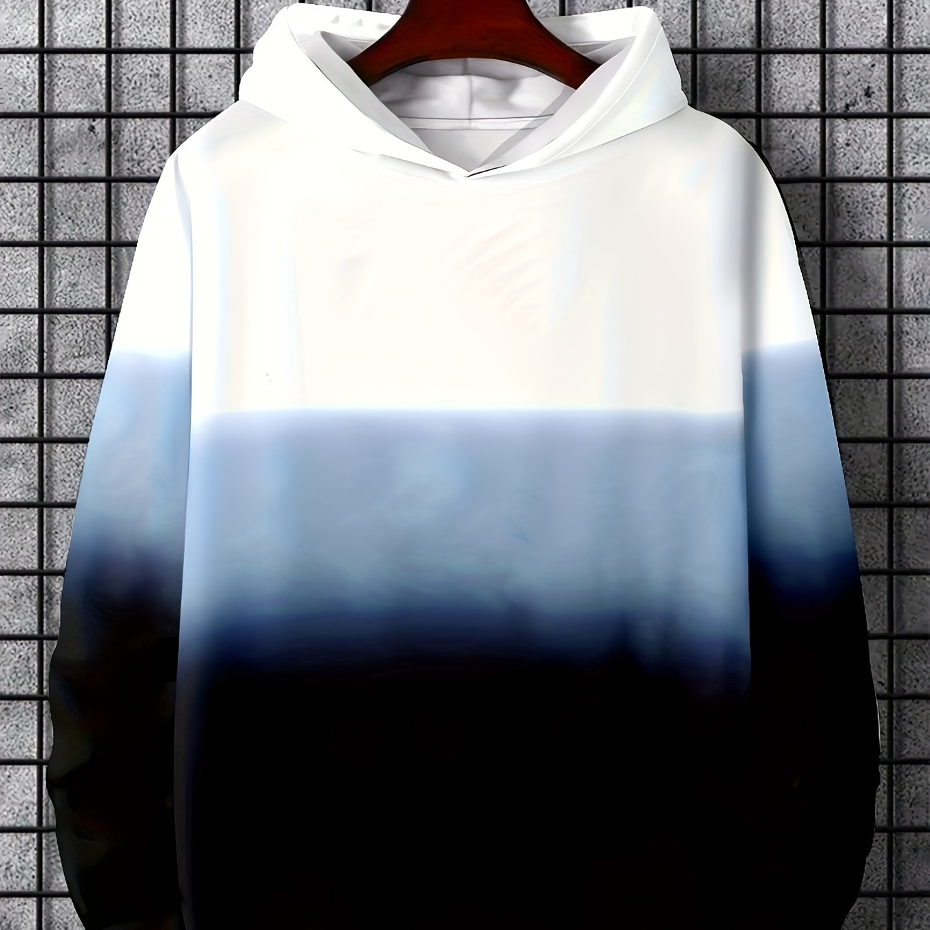 

Hoodie Décontracté pour Homme avec Imprimé 3D - Manches Longues, Mélange de Polyester, pour /Automne