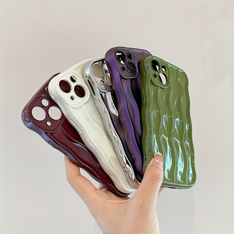 Luxury Ladies Border Electroplating Colorful TPU Soft Phone Case