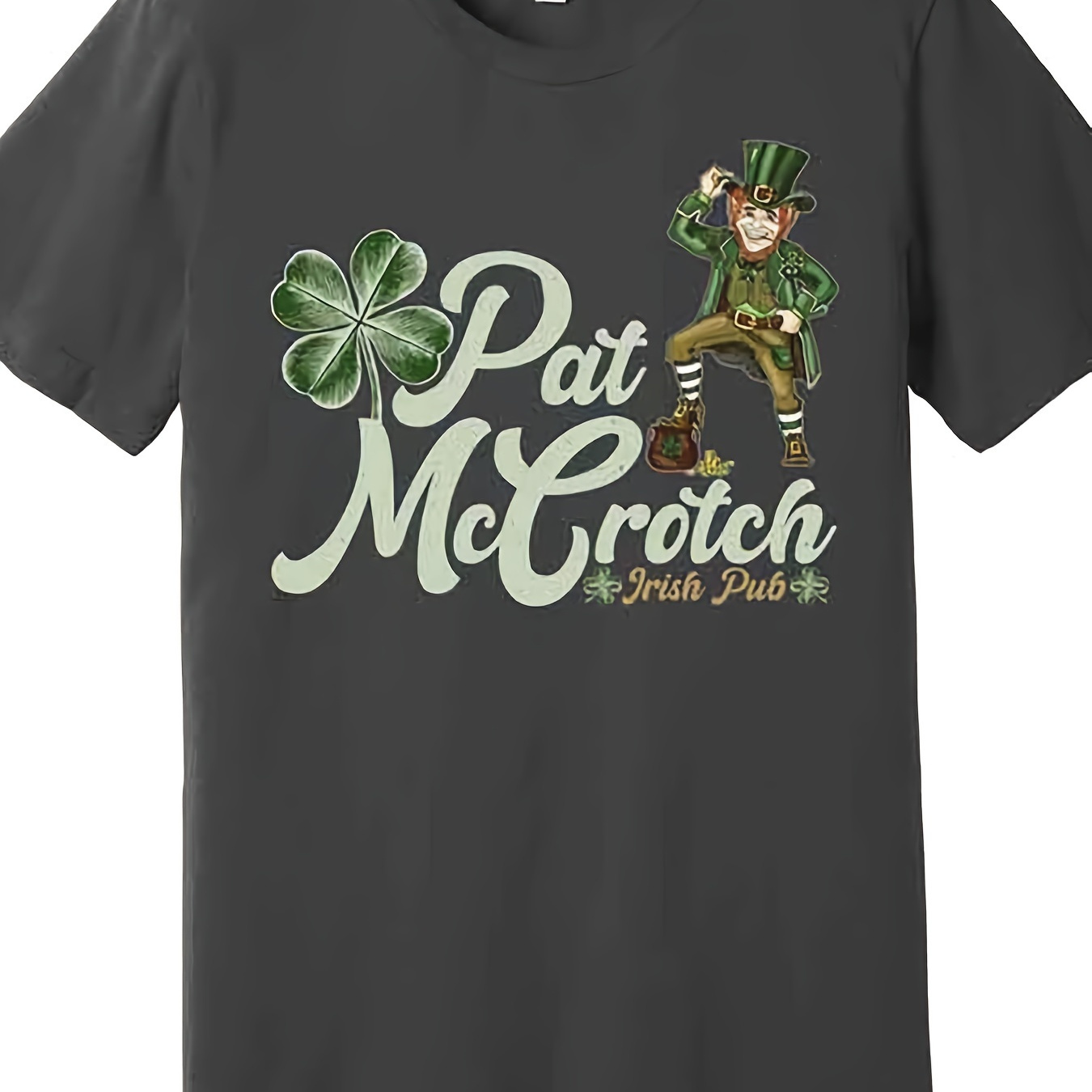 

1pc 's Day Graphic Tee, 100% Cotton Casual Round Neck T-shirt, Short Sleeve, Regular Fit, Black - Unisex Adult