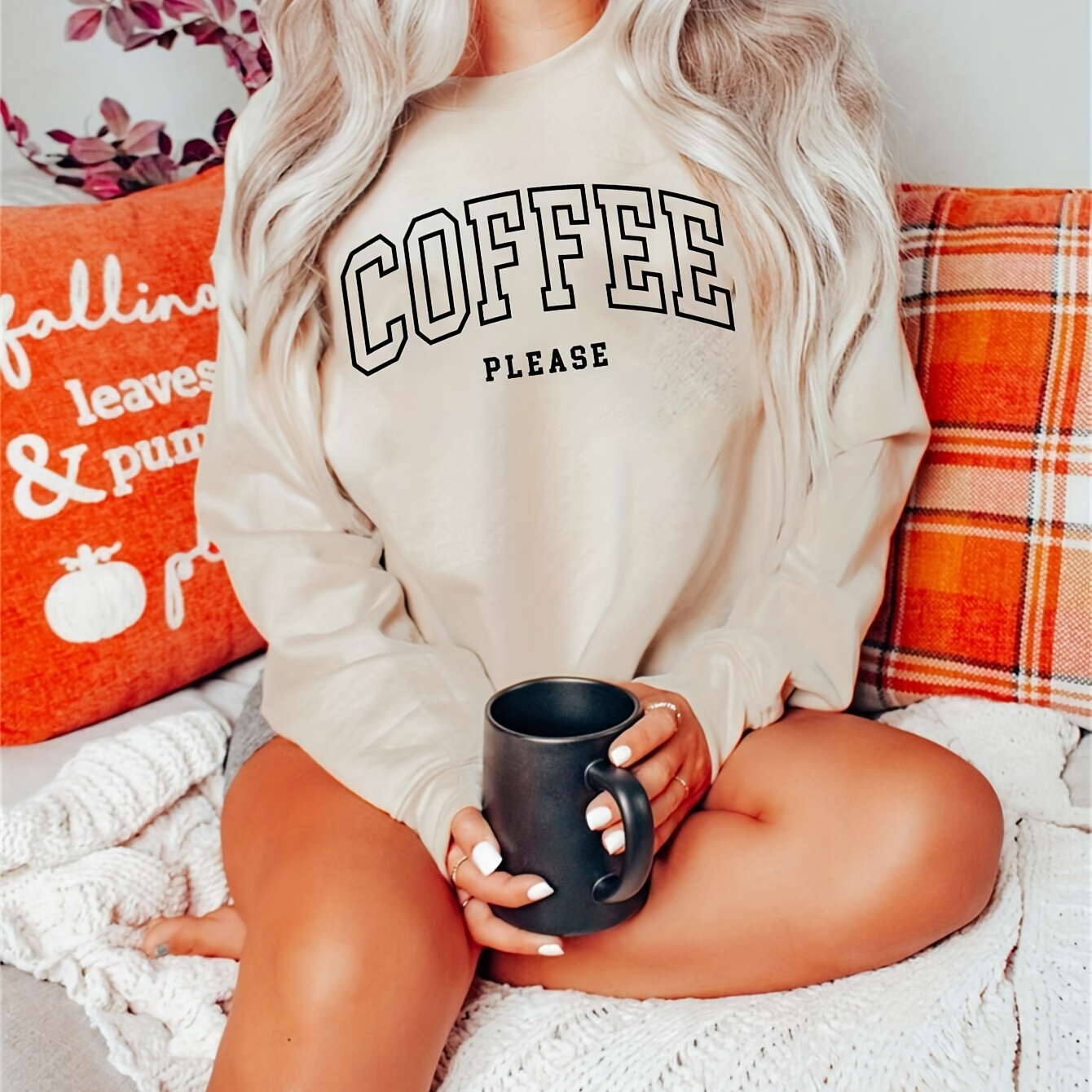 

Sweatshirt - , , - For Fall/