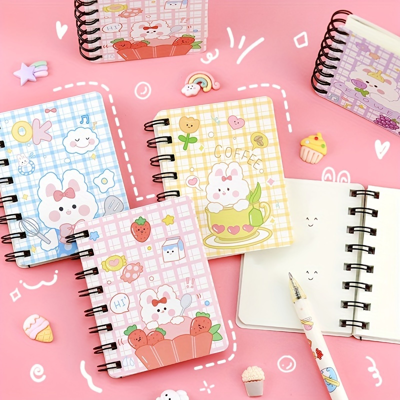 DIY Kawaii Notebook / DIY Kawaii spiral Dairy / How to make kawaii notebook  / School Supplies 