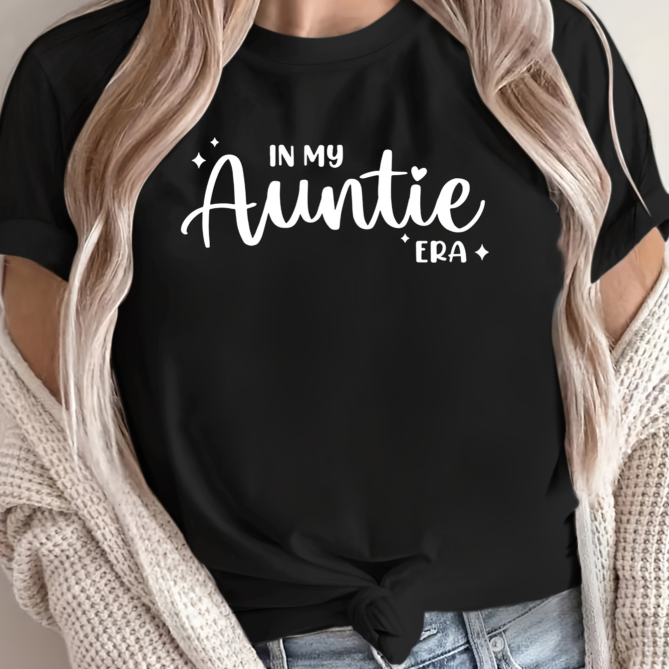 

's T-, " Era" Letter , , Knit , , Regular Length, Top