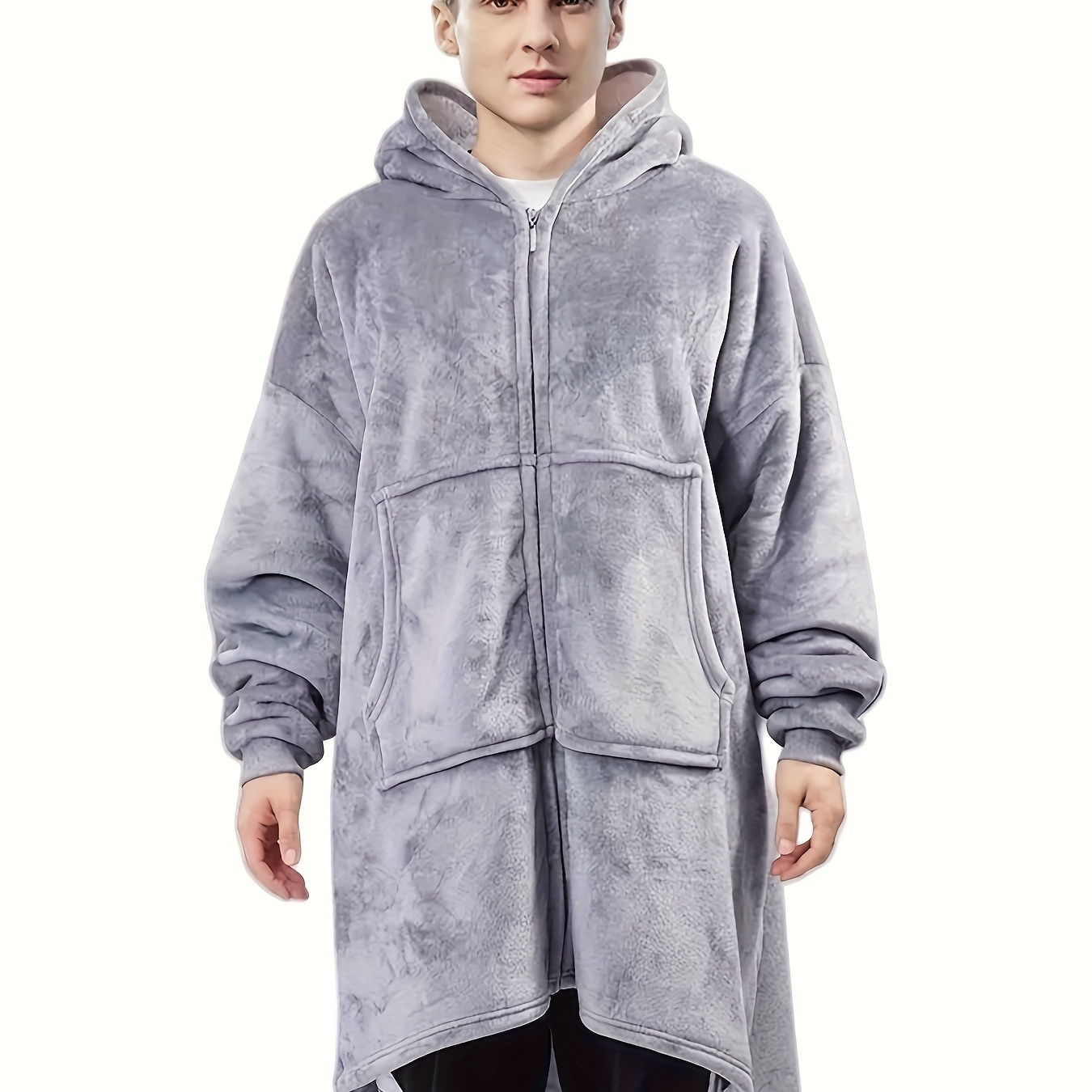 

Fleece Hooded - , For