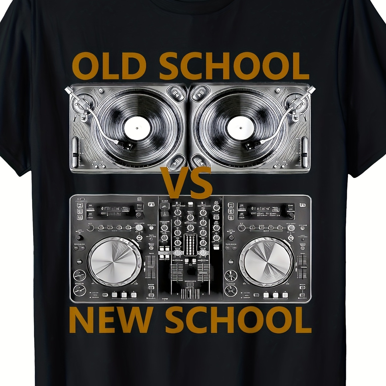 

Old School Dj Vs New School Dj T-shirt, Housedance Music T-shirt220g