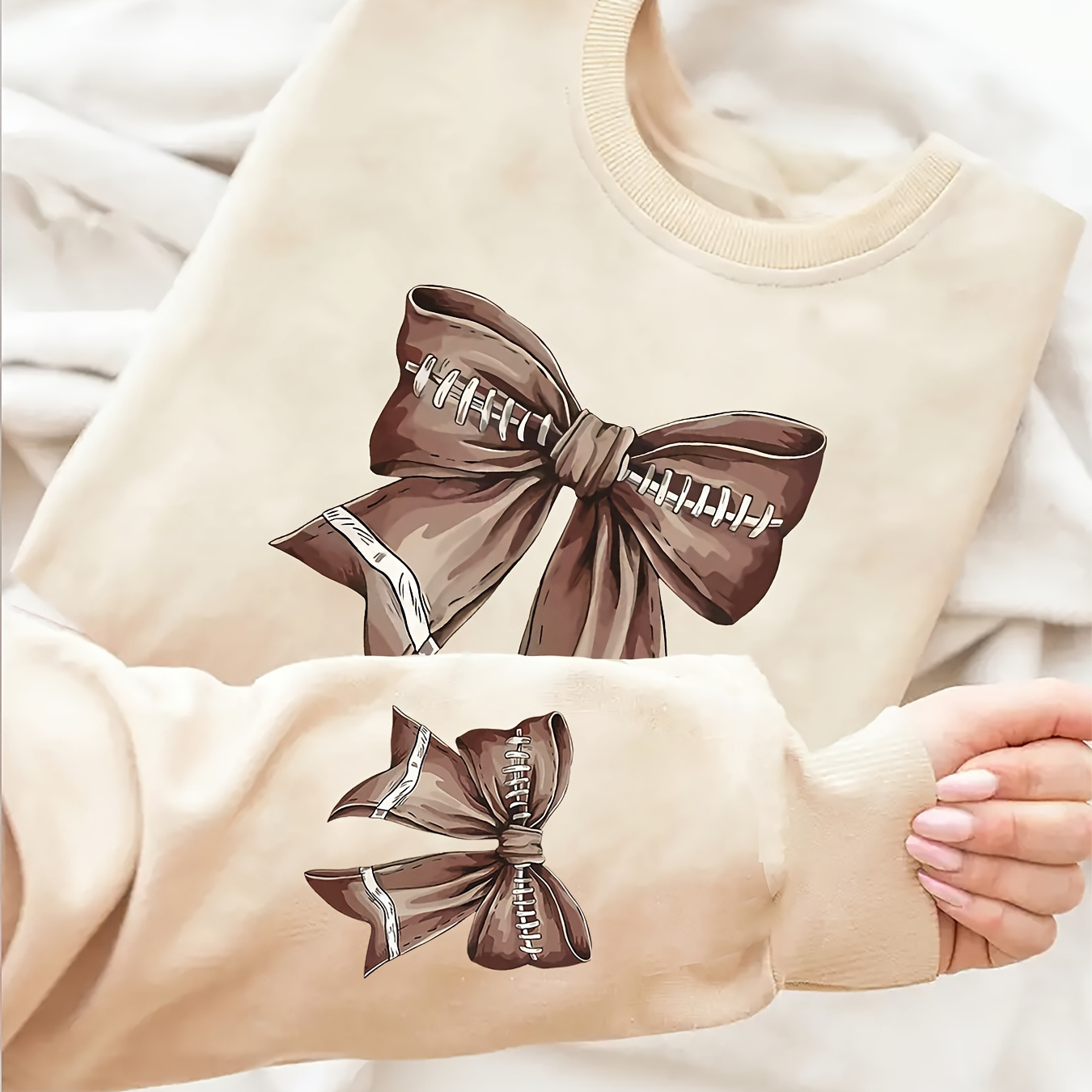

's Plus Size Sweatshirt - , Pullover For Fall &