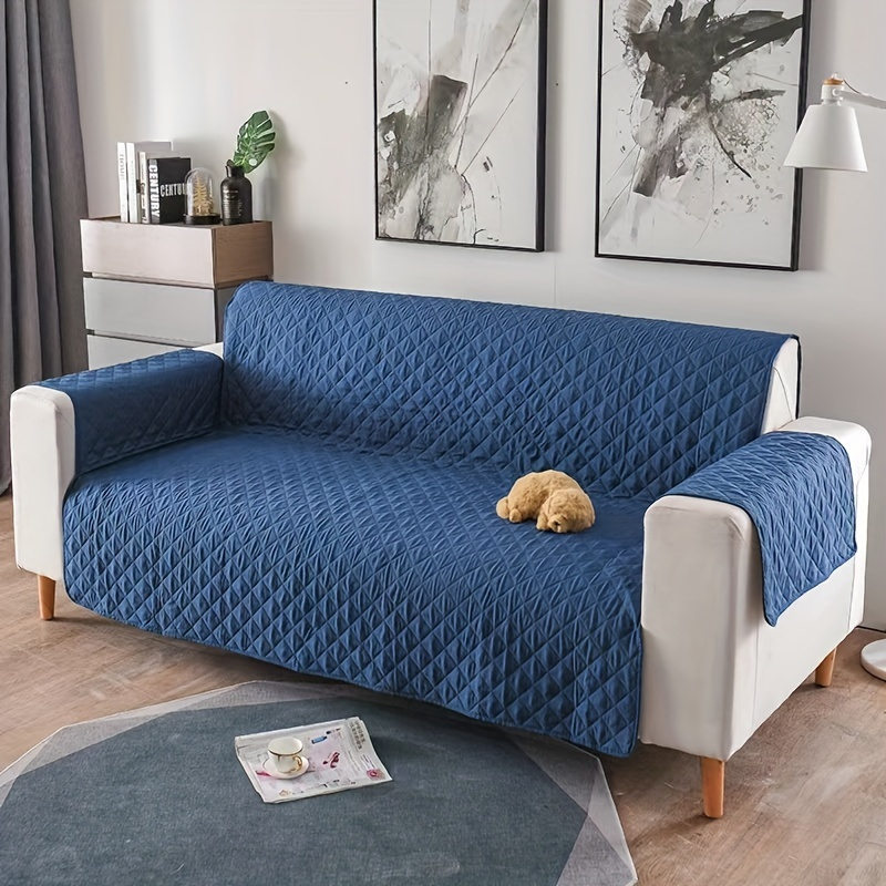 Luxury Wool Sofa Topper in Storm Blue  Pet sofa cover, Wool sofa, Pet  furniture protector