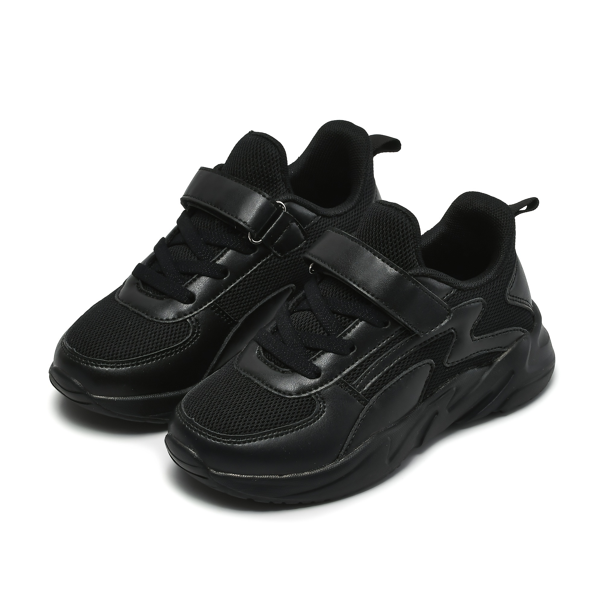 Boys Breathable Mesh Chunky Sneaker, Wear-resistant Non-slip Casual Shoes, Spring And Summer