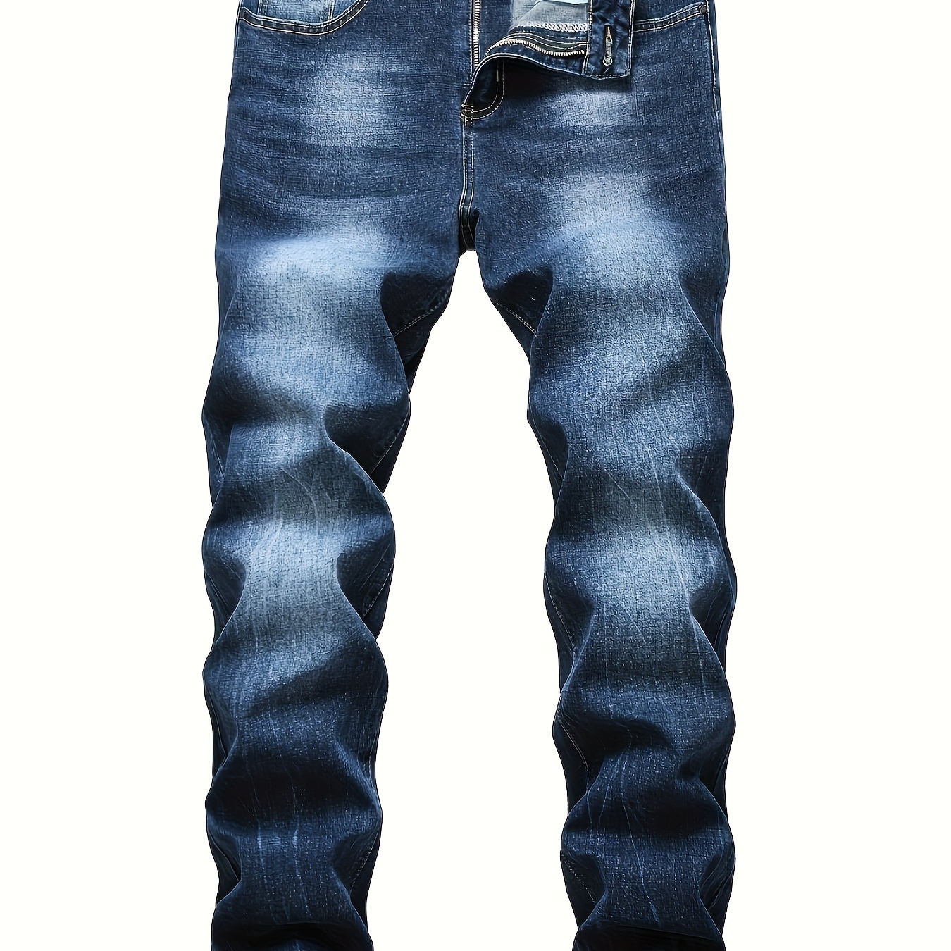 

Men's Chic Jeans, Street Style Distressed Stretch Denim Pants For New Generation