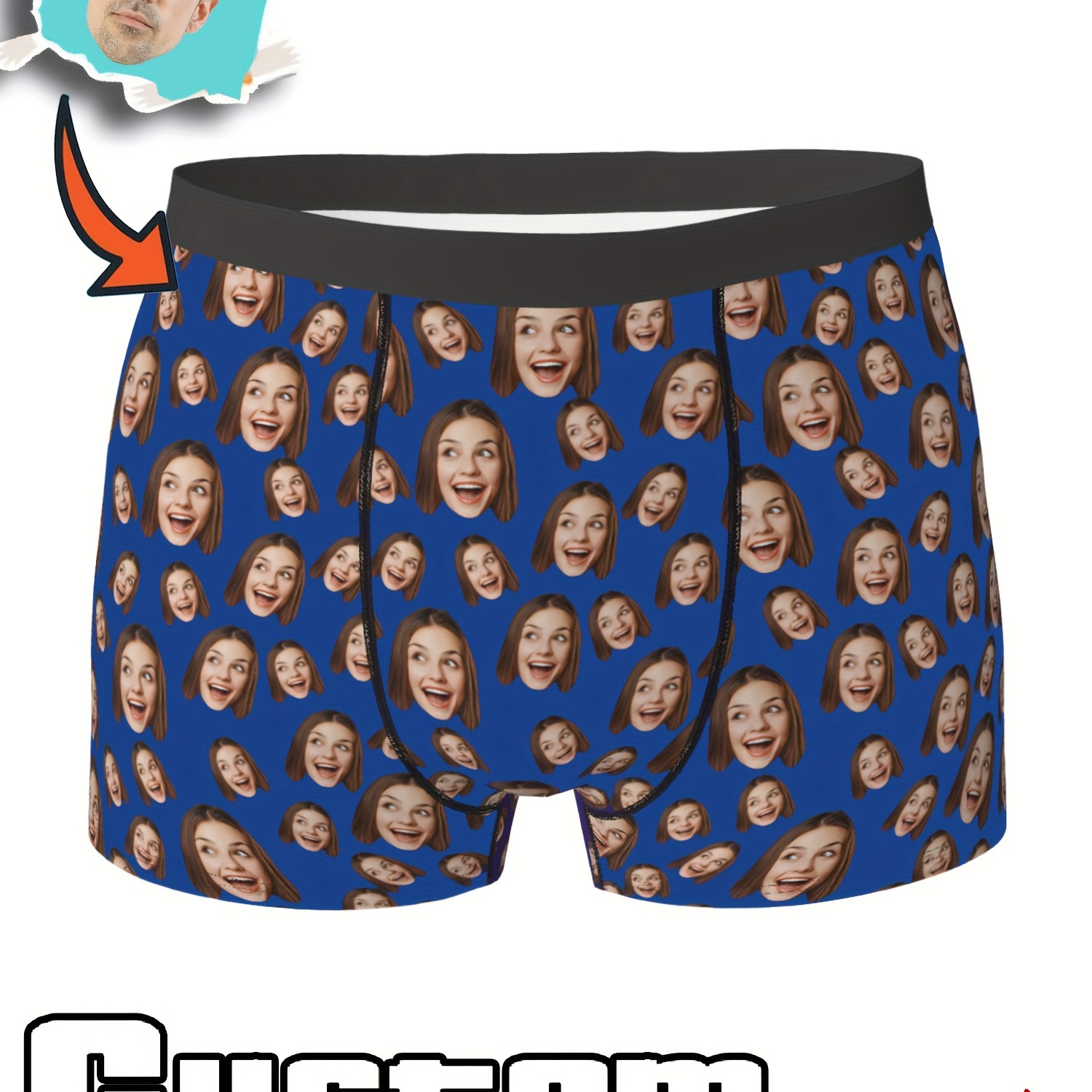 

Song Youmi + Customizes Boxers With , Personalized Face Photo Boxers, Fun Underwear Featuring Faces, And Prank Gifts For Dad/husband/boyfriend.