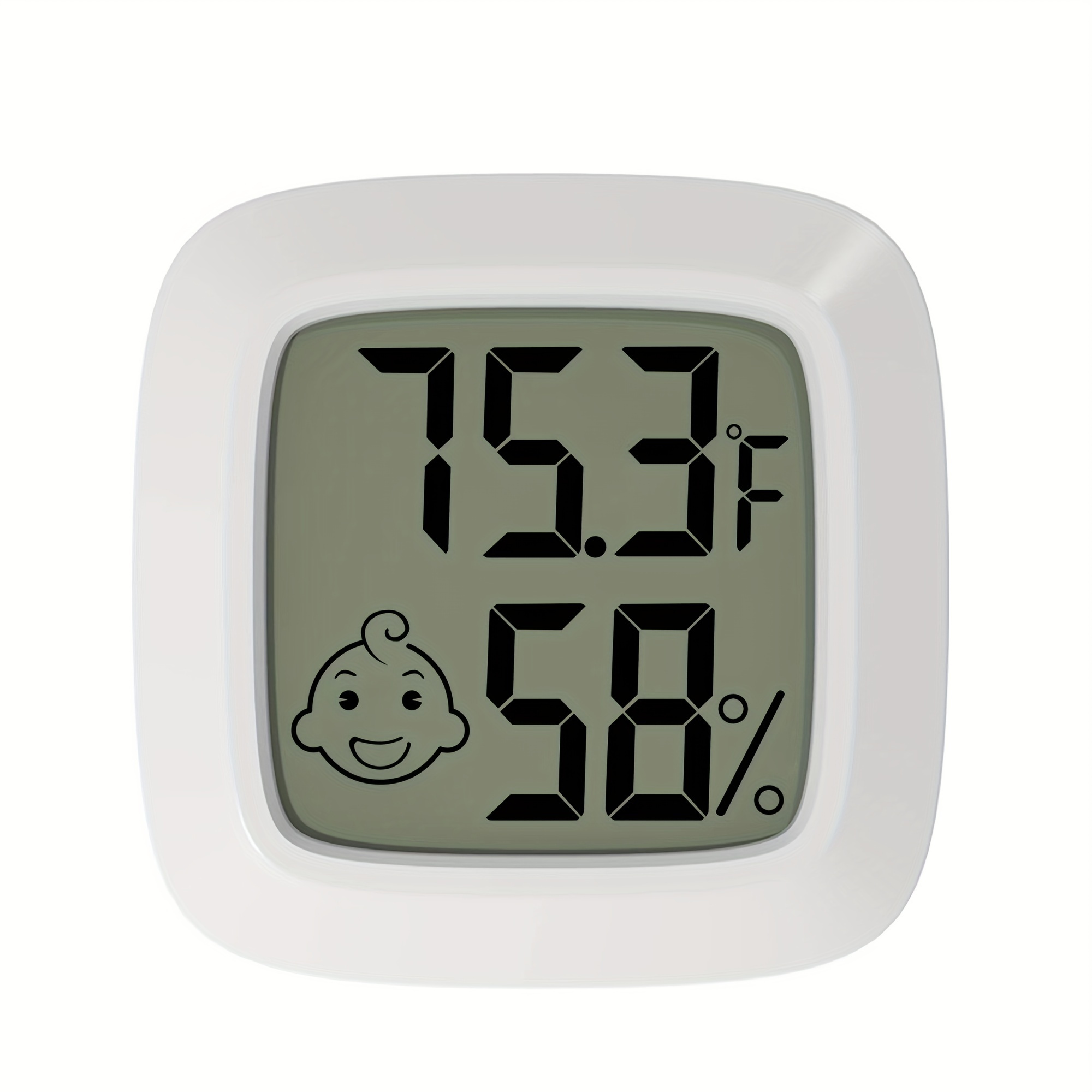 Digital Room Temperature Hygrometer With Lcd Display, Indoor Monitoring  Thermometer Hygrometer With Celsius Display, Small Thermometer And  Hygrometer, Suitable For Home, Wardrobe, Office, Toilet, Laboratory Use