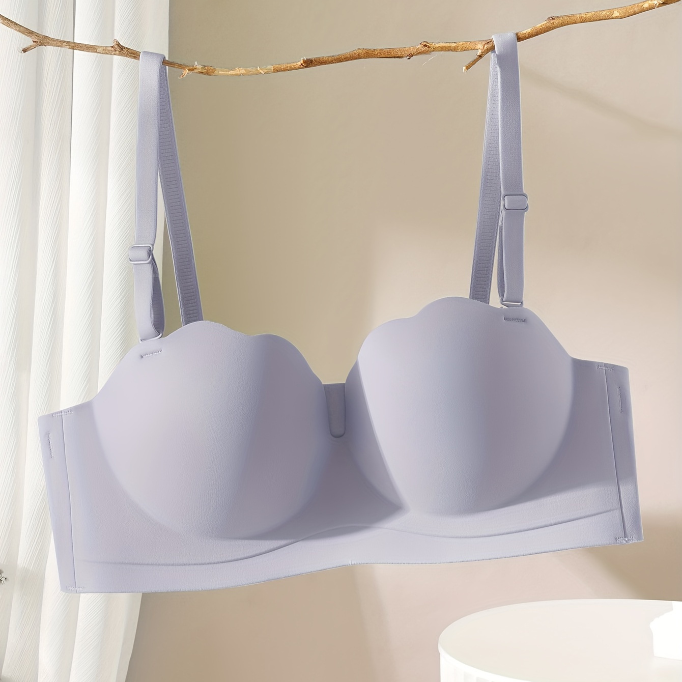 

Bra For - Wireless, Comfortable & Non-removable , /