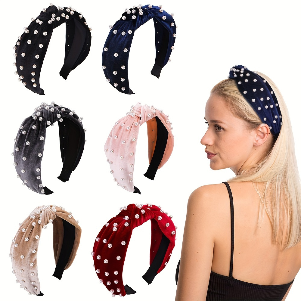  Makone 6 Pcs Headbands for Women, Knotted Headbands