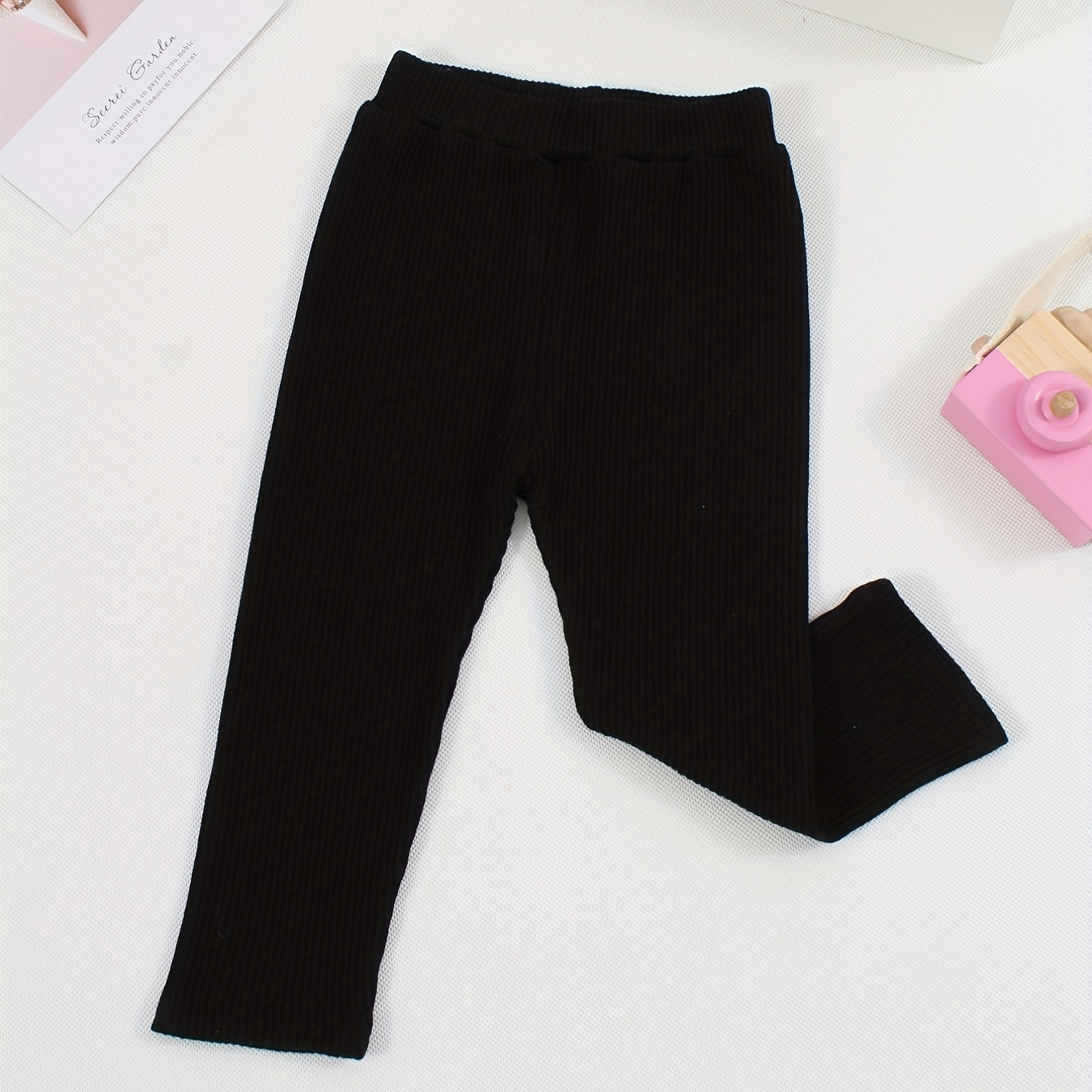 Girls 95% Cotton Fleece Leggings Thick Leggings Fall Winter - Temu