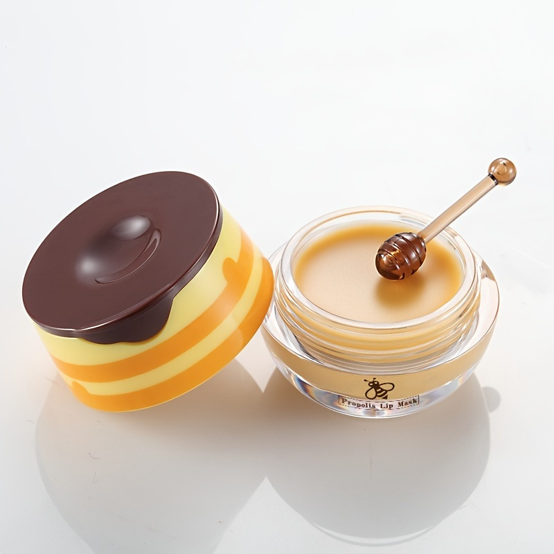 

Honey Pot Propolis Lip Mask Lip Balm - Hydrating And Moisturizing Lip Balm With Long-lasting Effects