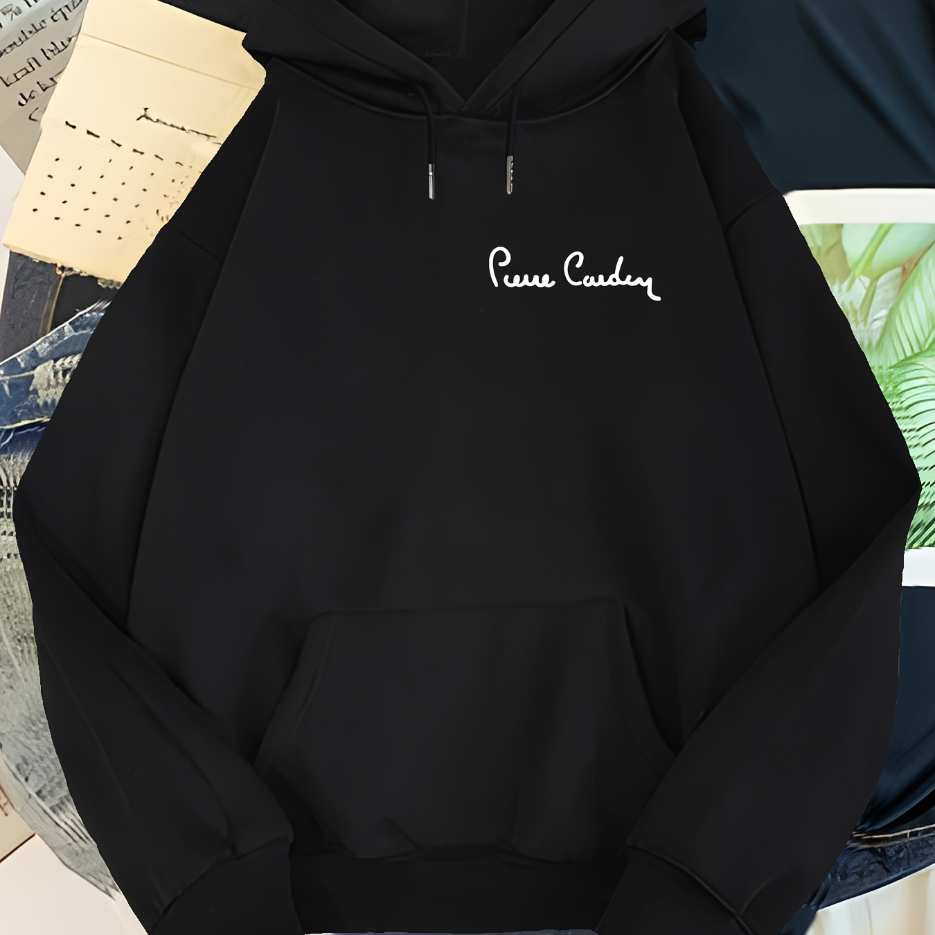 

Letter , , & Long Hooded Sweatshirt / /