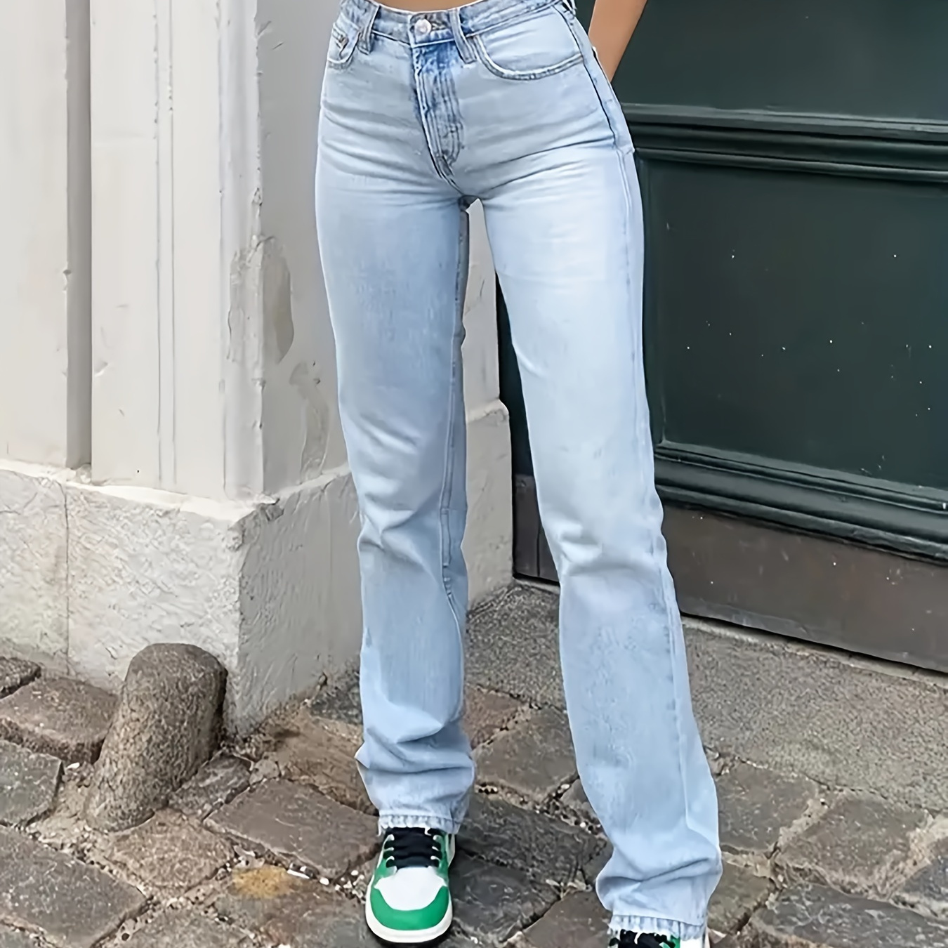 

Waist Washed , Fit Pants, 's &