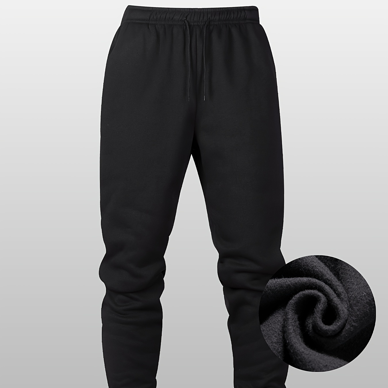 

Fleece Lined Sweatpants Drawstring, Trousers For And , Cloth