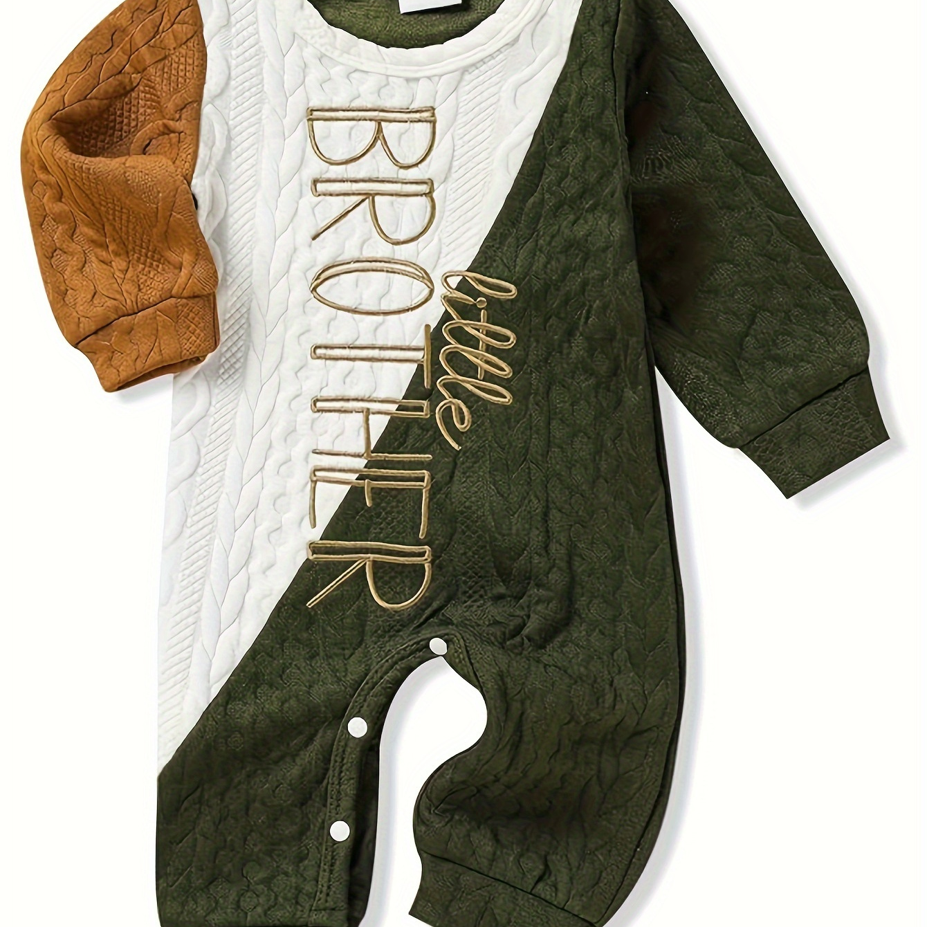 

Newborn Baby Boy Coming Home Romper Alphabet Print Overall Jumpsuit Bodysuit