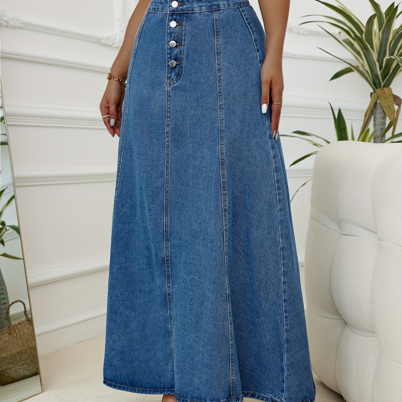 Long jeans shop skirt online india