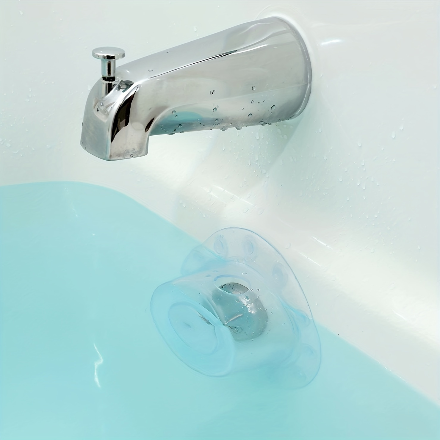 1pc Coperchio Di Scarico Per Vasca Da Bagno Trasparente Senza Fondo Per  Vasca, Tappo Per Tappo Dellacqua, Elementi Essenziali Per Il Bagno Per Le  Donne, Accessori Per Spa E Bagno