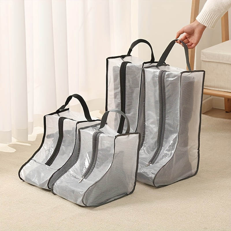 Pack de 10 bolsas para guardar zapatos, resistentes al polvo, ideales para  proteger los zapatos en acampadas o viajes : : Moda