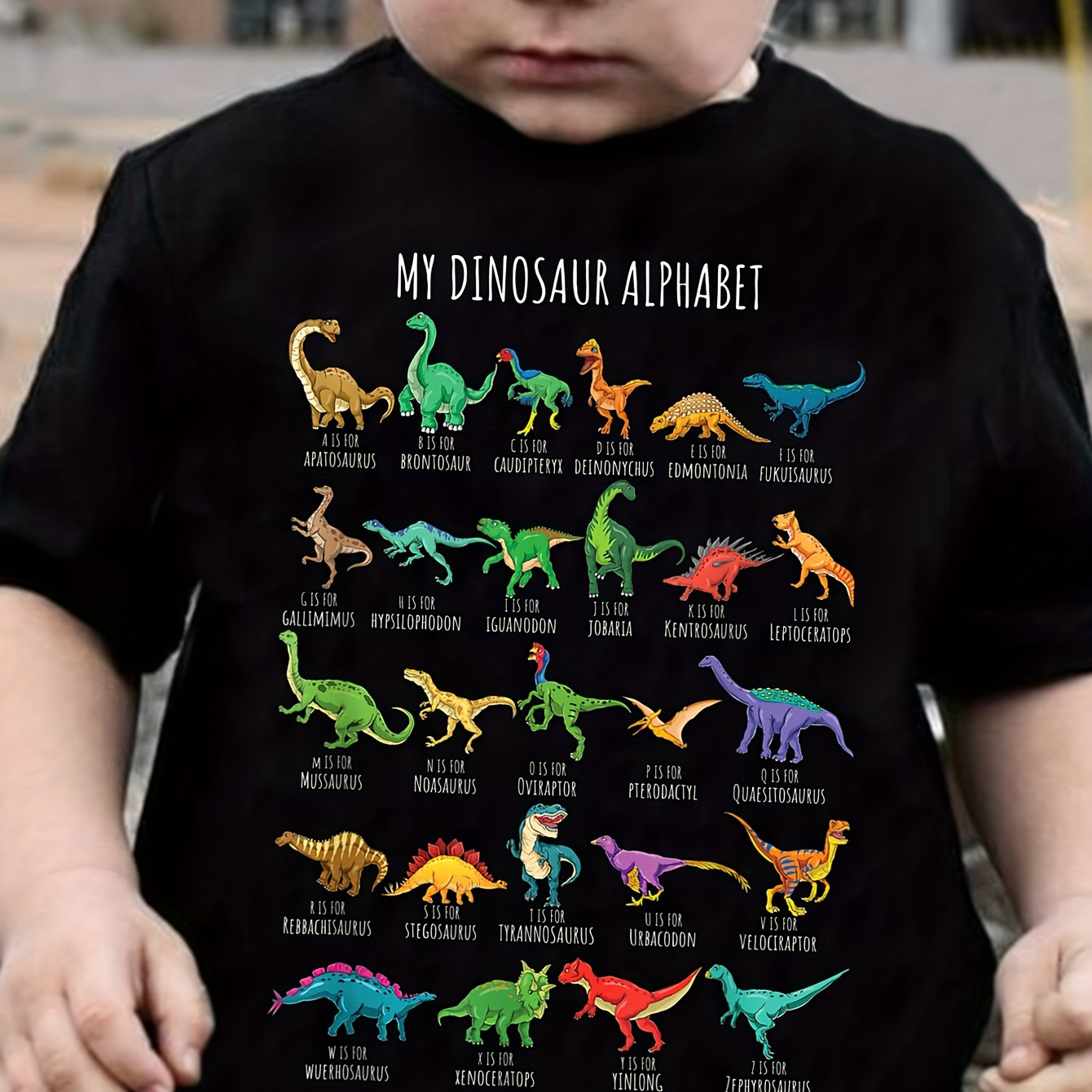 

Colorful Anime Dinosaurs Graphic Print Tee, Boys' Casual & Trendy Crew Neck Short Sleeve T-shirt For Spring & Summer, Boys' Clothes For Outdoor Activities