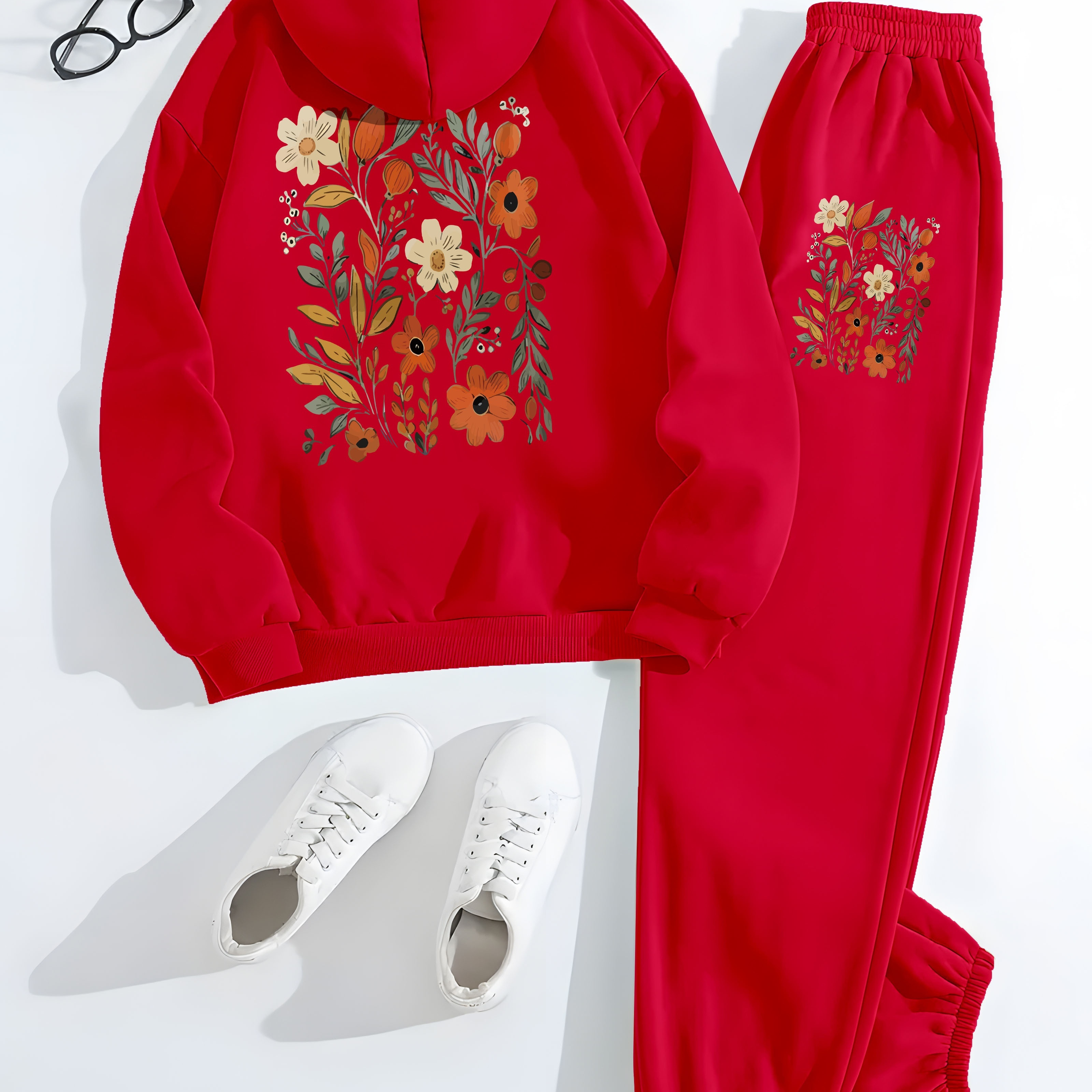 

's And Pants Set, Sweatshirt Cap, Long Outfit , / ,