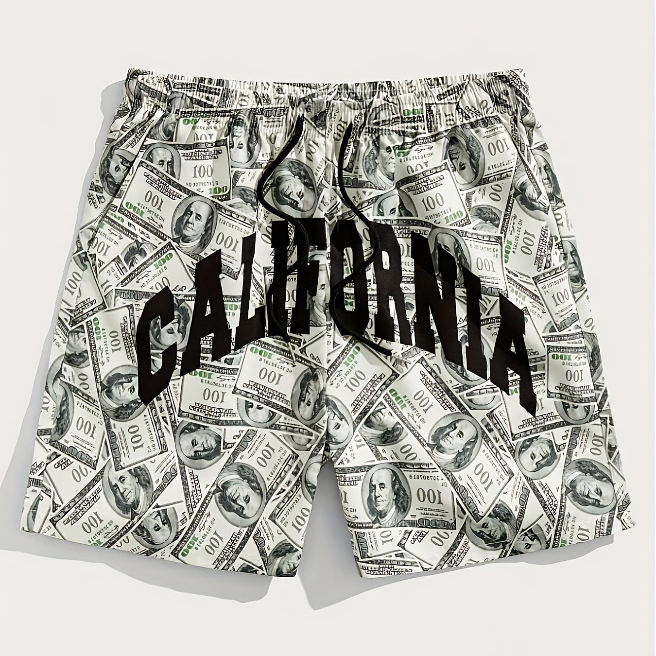 mens 100 print shorts casual shorts summer men's Temu Saudi Arabia