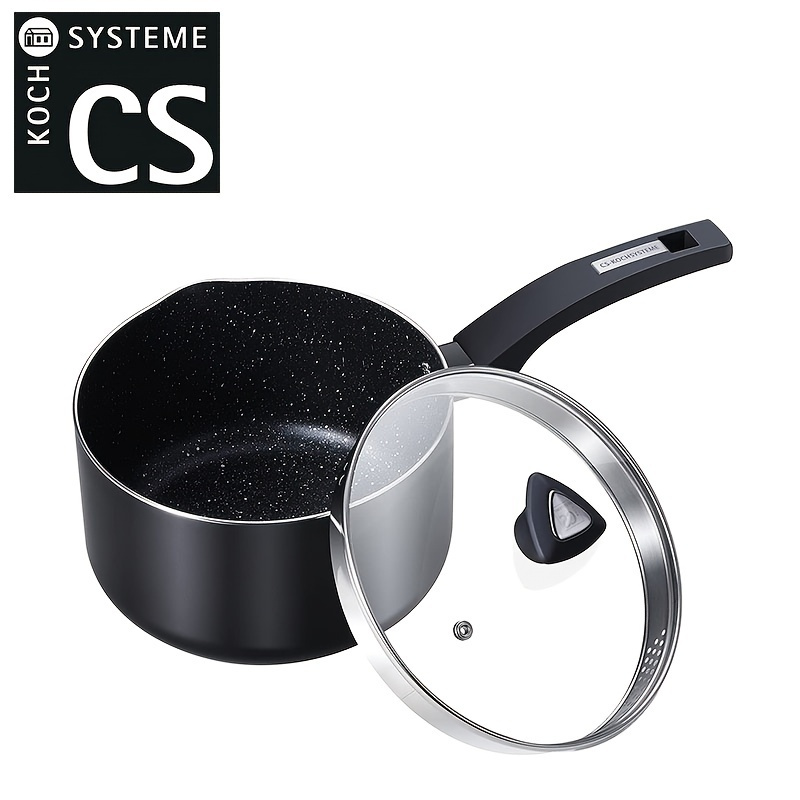 Csk Non stick Ceramic Coated Frying Pan With Lid Pfoa Free - Temu