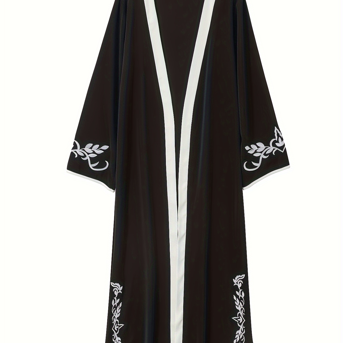 

Middle Women' Embroidered Cloak Robe