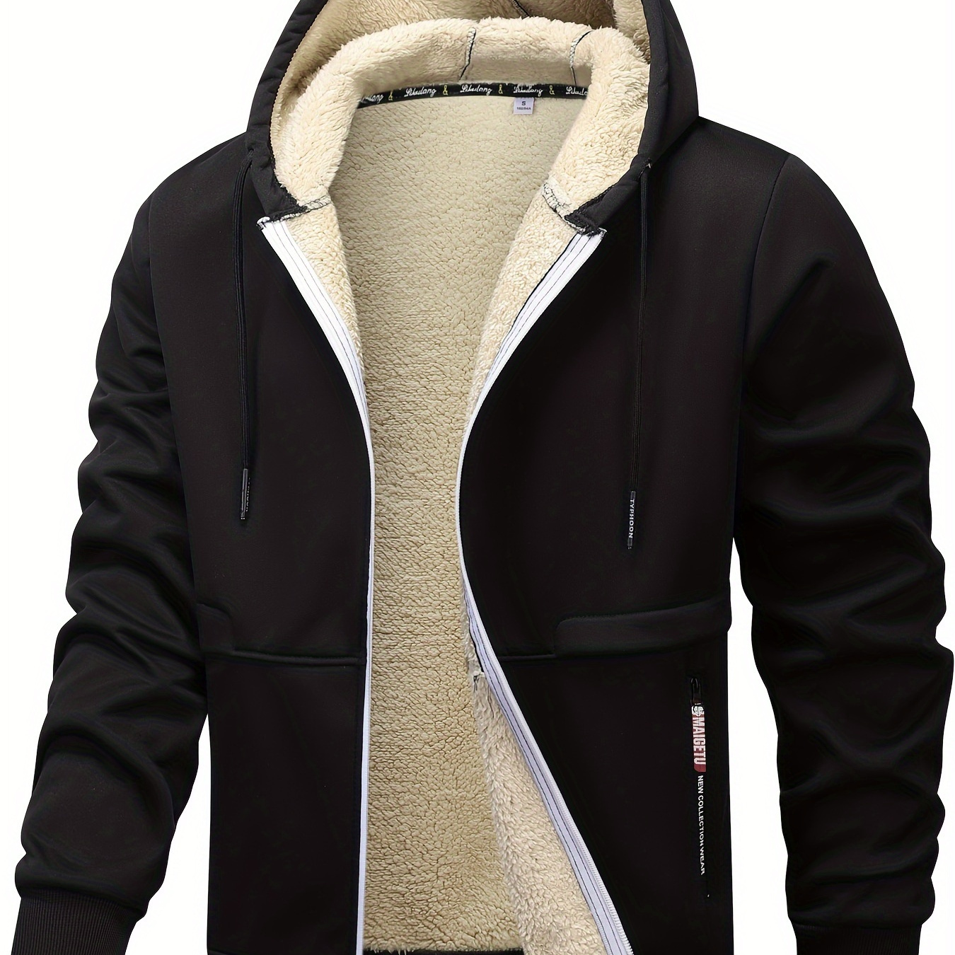 

Fleece-lined Hooded - , & For Fall/