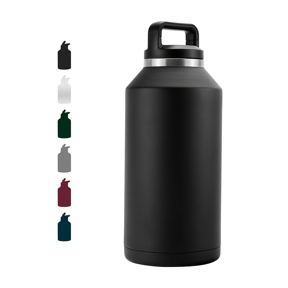 ECOYEE Half Gallon Insulated Water Bottles, 64oz Water Jug with Metal  Handle, Dishwasher Safe Thermo…See more ECOYEE Half Gallon Insulated Water
