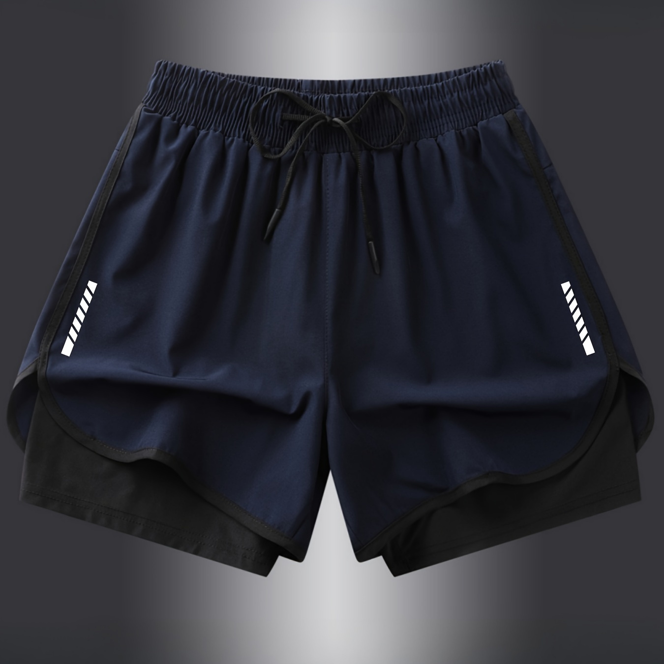 

Men's Athletic Shorts: Breathable Polyester, Regular Fit, Printed Design, Suitable For Running And Basketball