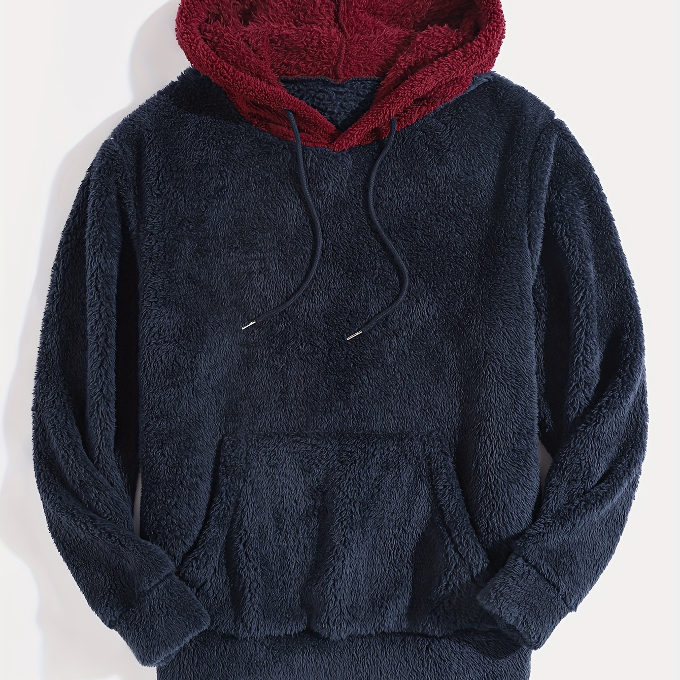 

Double-sided Fleece Hooded Sweatshirt, Suitable For , And