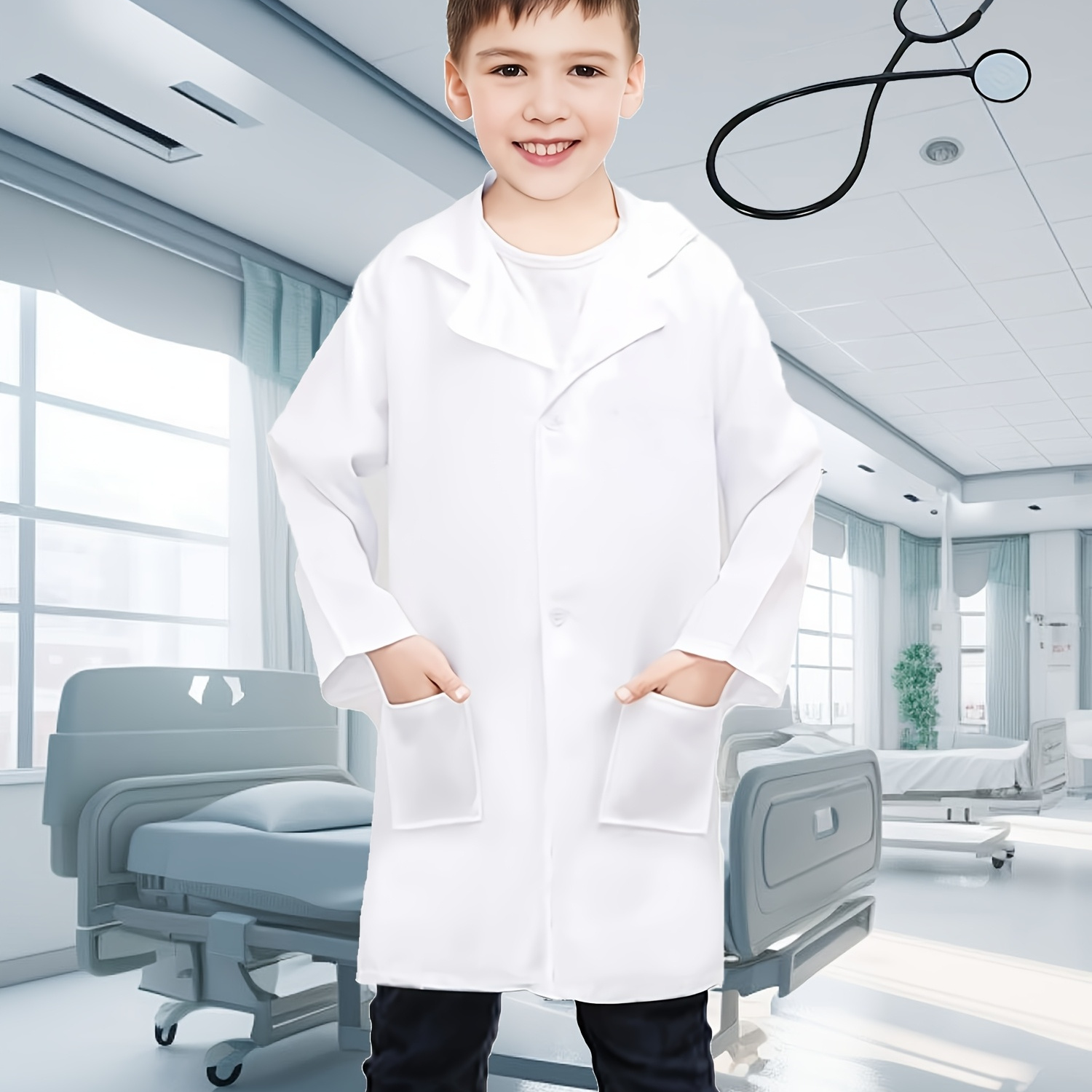 Children's Doctor Cosplay Costume Set