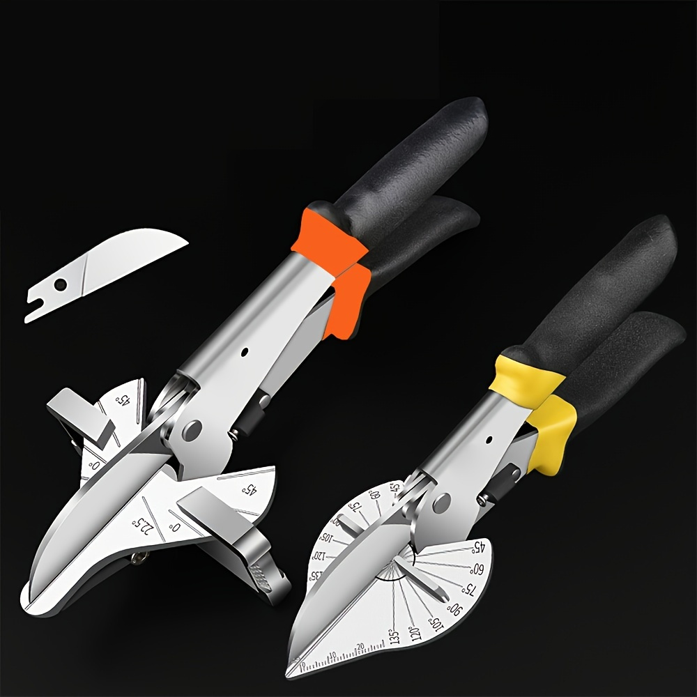 Upgrade Your Woodworking Projects With This Professional-grade Miter Shears  - 0-135° Adjustable & 1 Extra Blade Included! - Temu United Arab Emirates