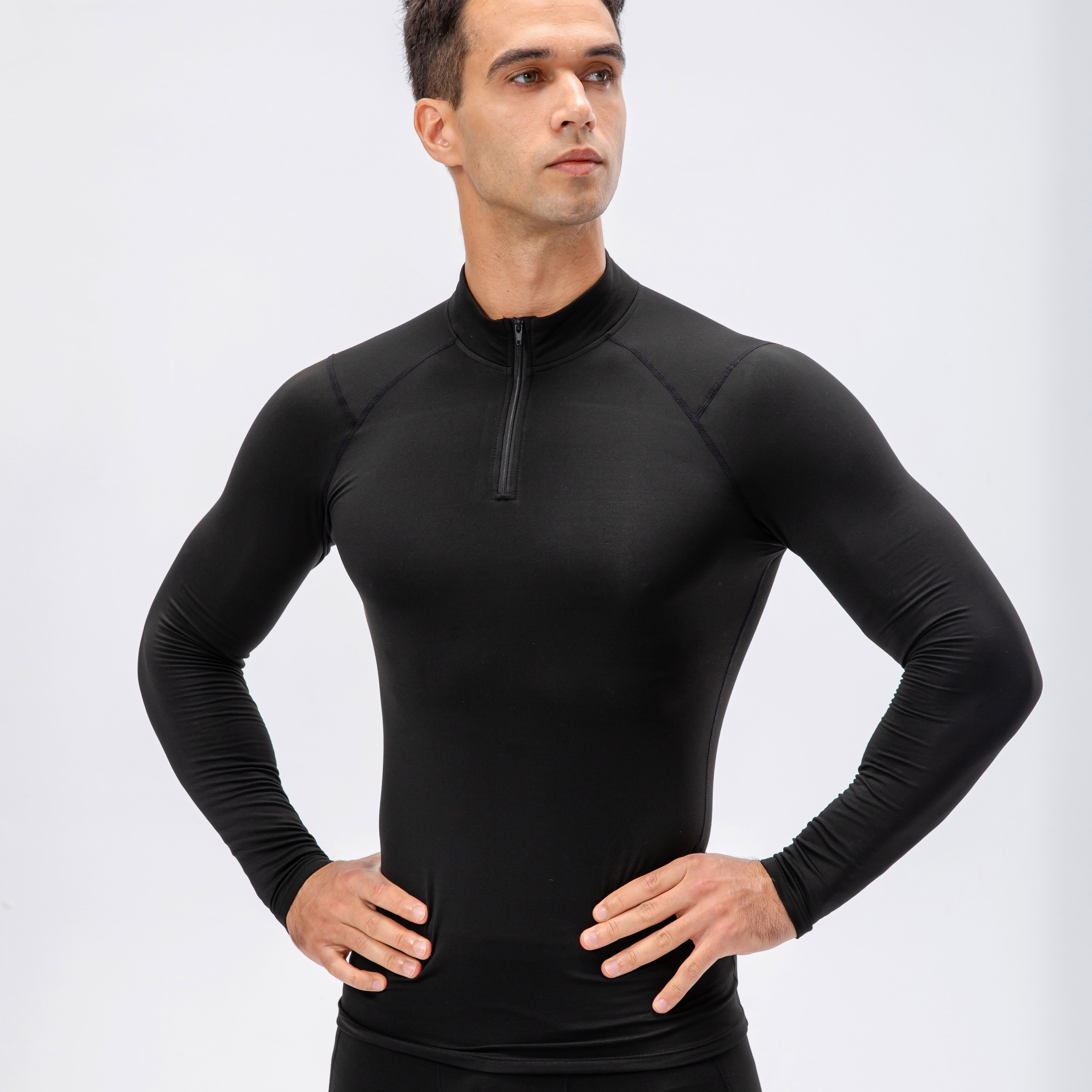 Veste De Course D'automne Pour Hommes, Vêtement De Sport Serré