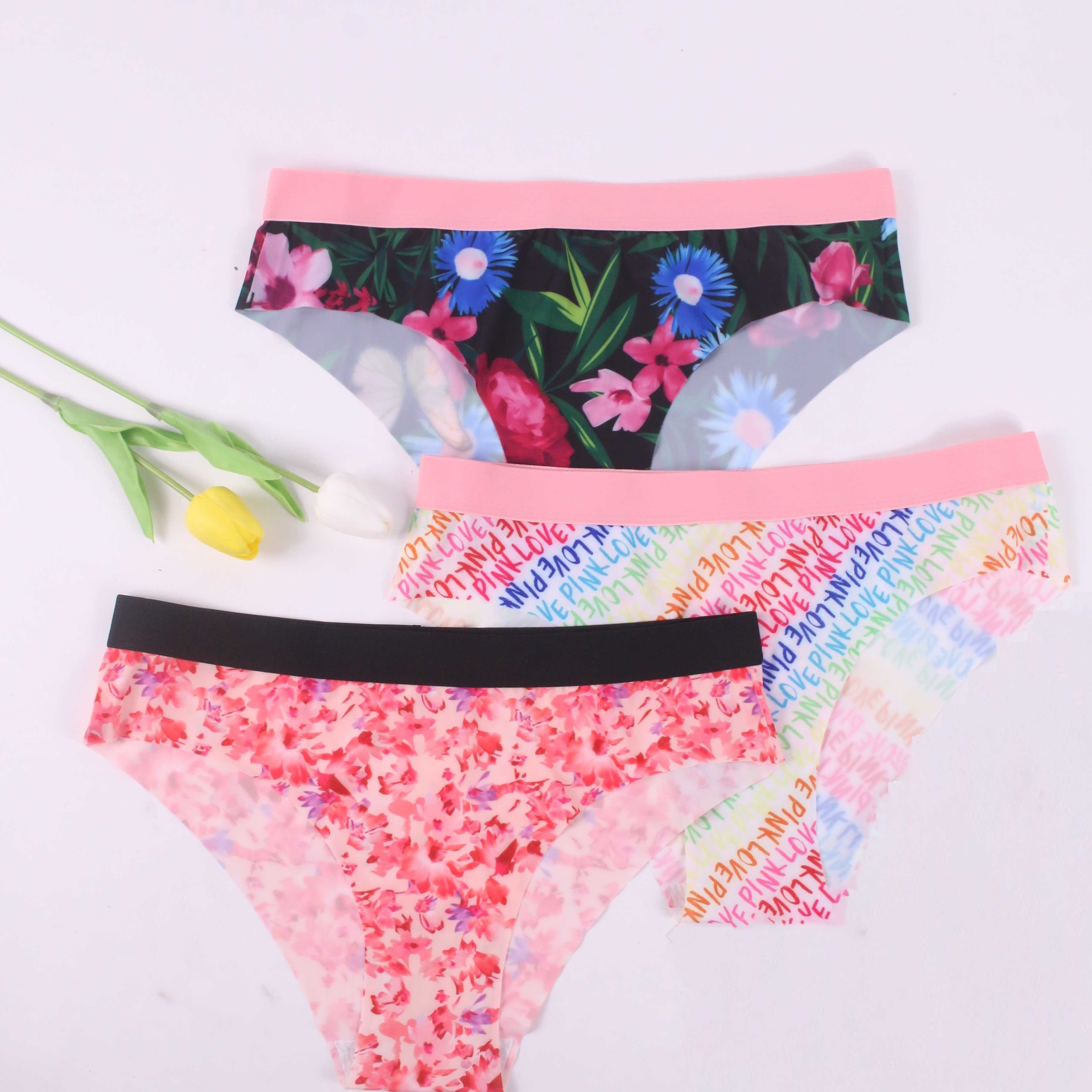 Plus Size Boho Panties Set Women's Plus Tropical Rainbow - Temu