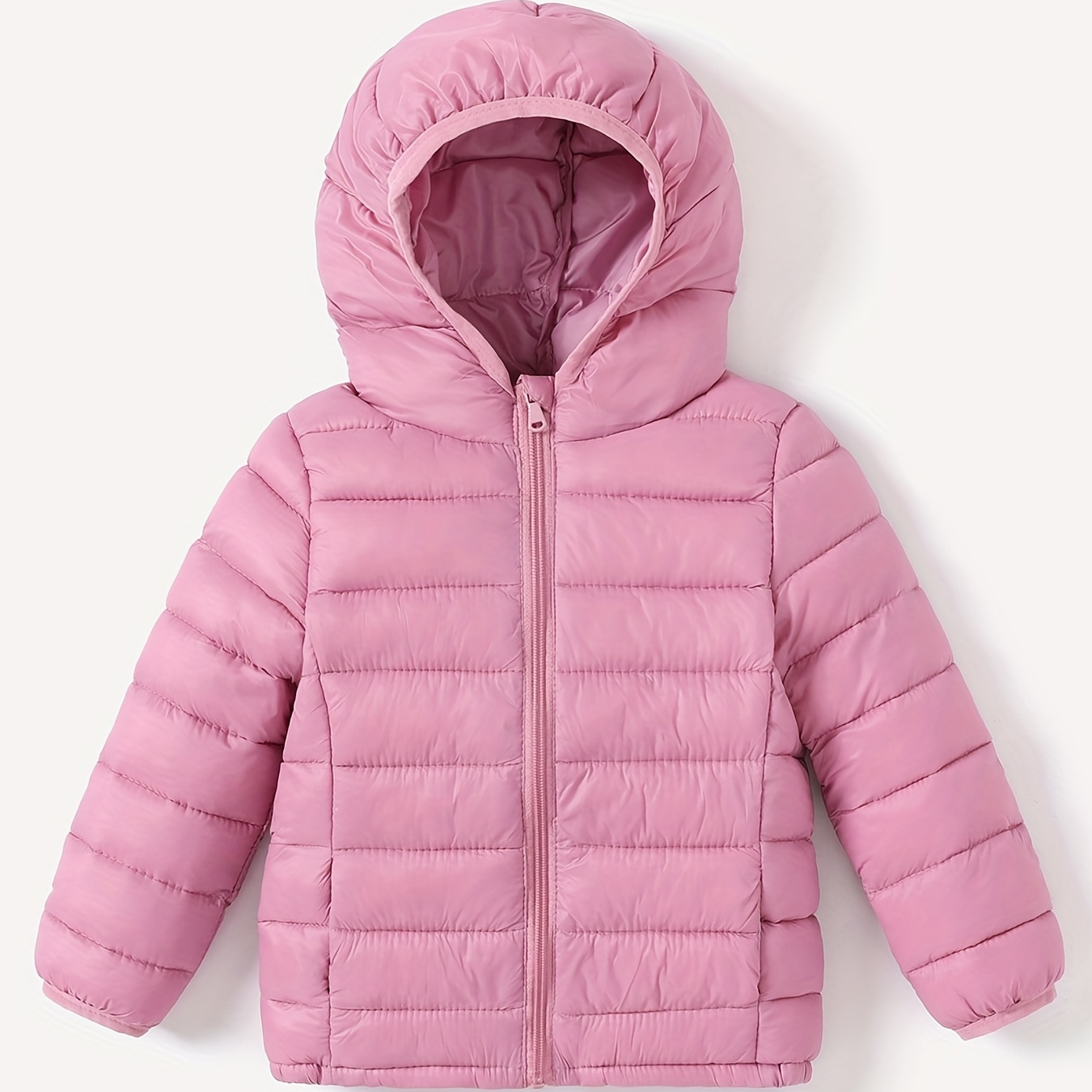 

Boys/ Girls Lightweight Soft Comfy Cotton-padded Warm Hooded Jacket Coat For Winter Outdoor