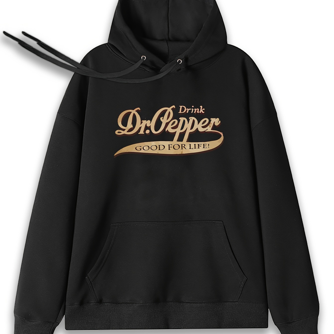 

Men's Front Print Kangaroo Pocket Funny Fires Graphic Hoodies Autumn Casual Hoodies-dr Pepper