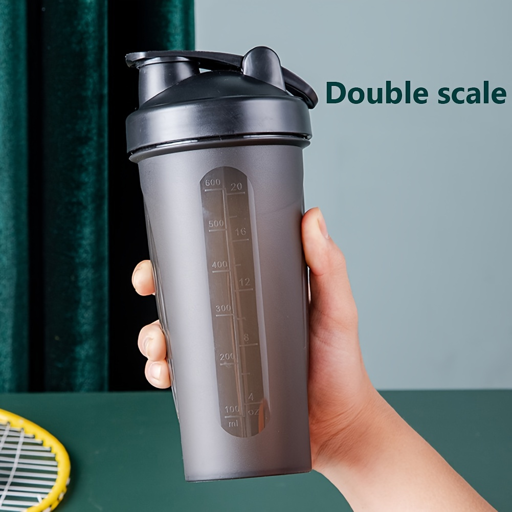 500/700ml Portable Shaker Bottle with Stirring Ball Is Perfect for Protein  Shakes and Pre-workout Water Bottles without BPA