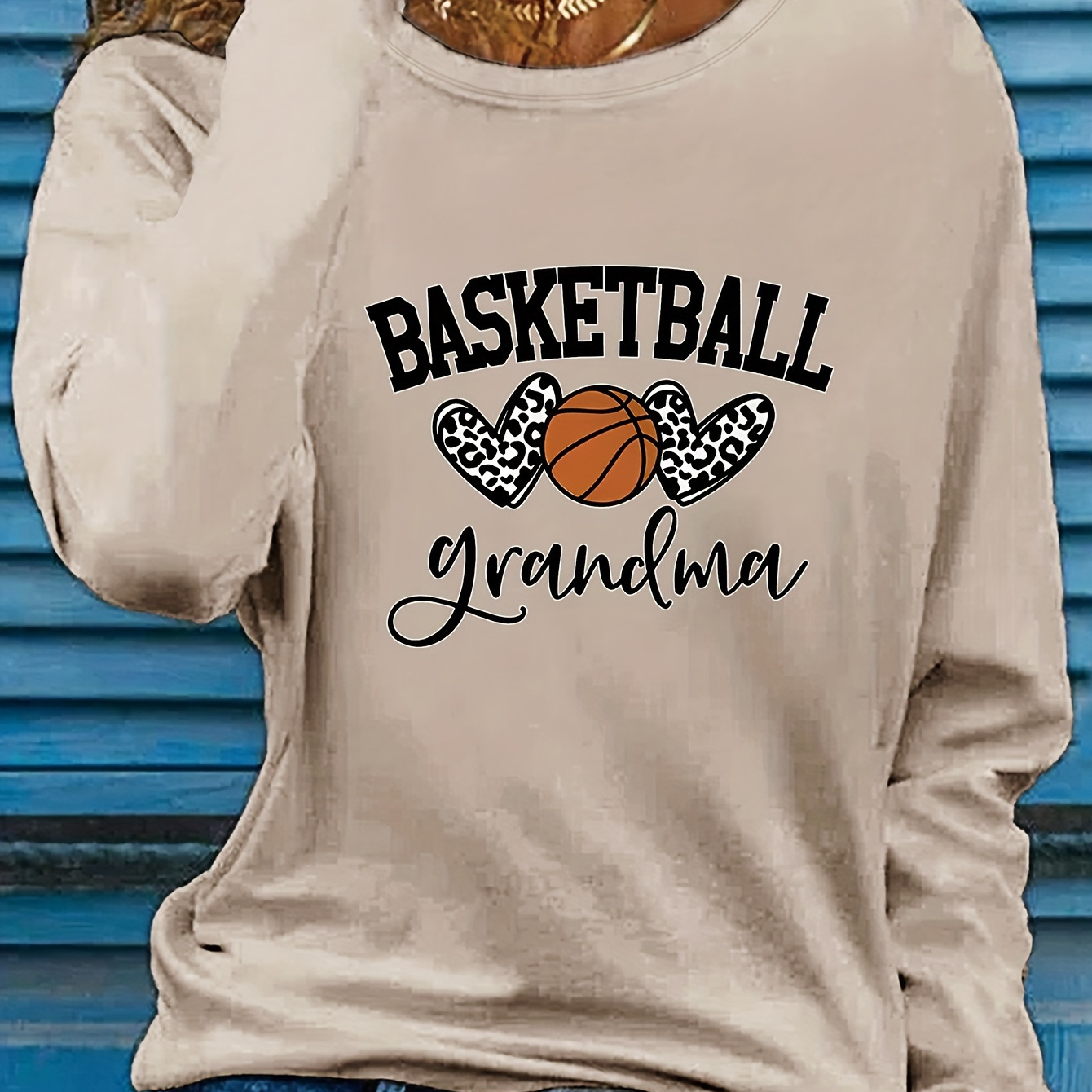 

Women's Long Sleeve T- Applique - 100% Polyester , Regular Length, All- Suitable