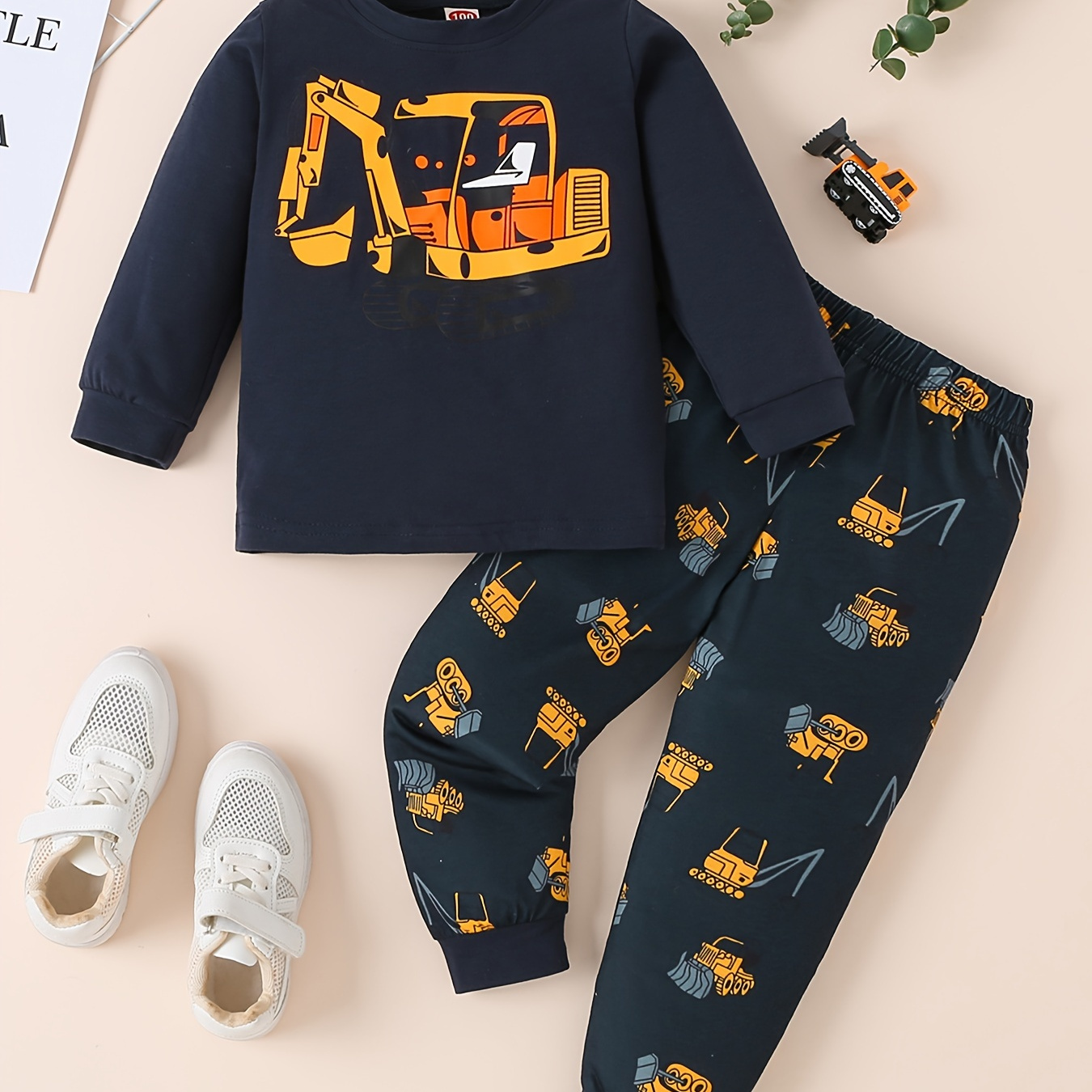

[top-] Boys' Outfit - Long Sleeve Top & Set, , For /fall, For