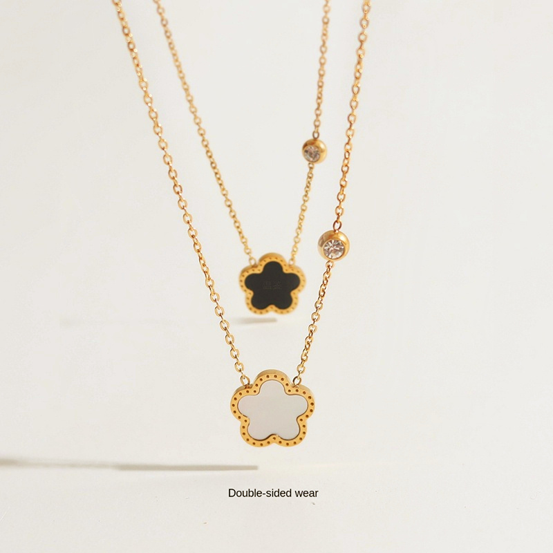 Flower Necklace Jewelry - Temu