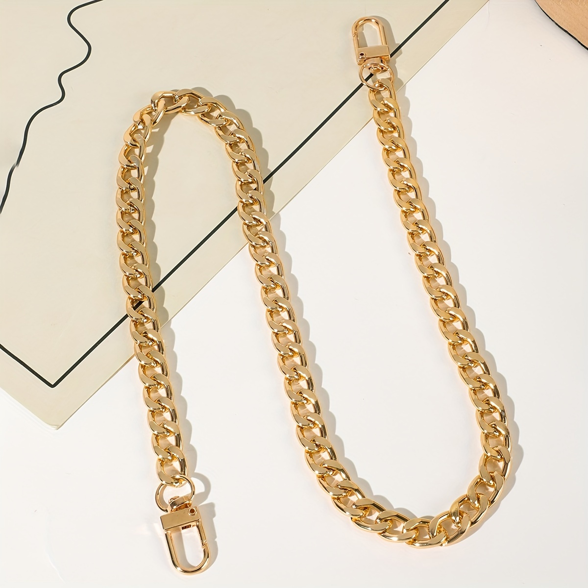 Women's Handbag Accessories Chain, Metal Chain Shoulder Strap, Removable  Purse Strap & Phone Chain - Temu