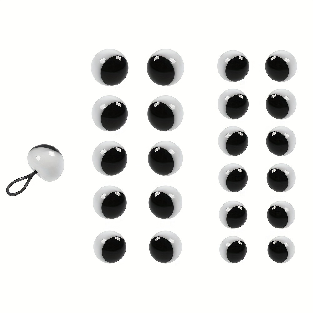Mini Black Plastic Eyes For Sewing Small Ball Craft Eyes For