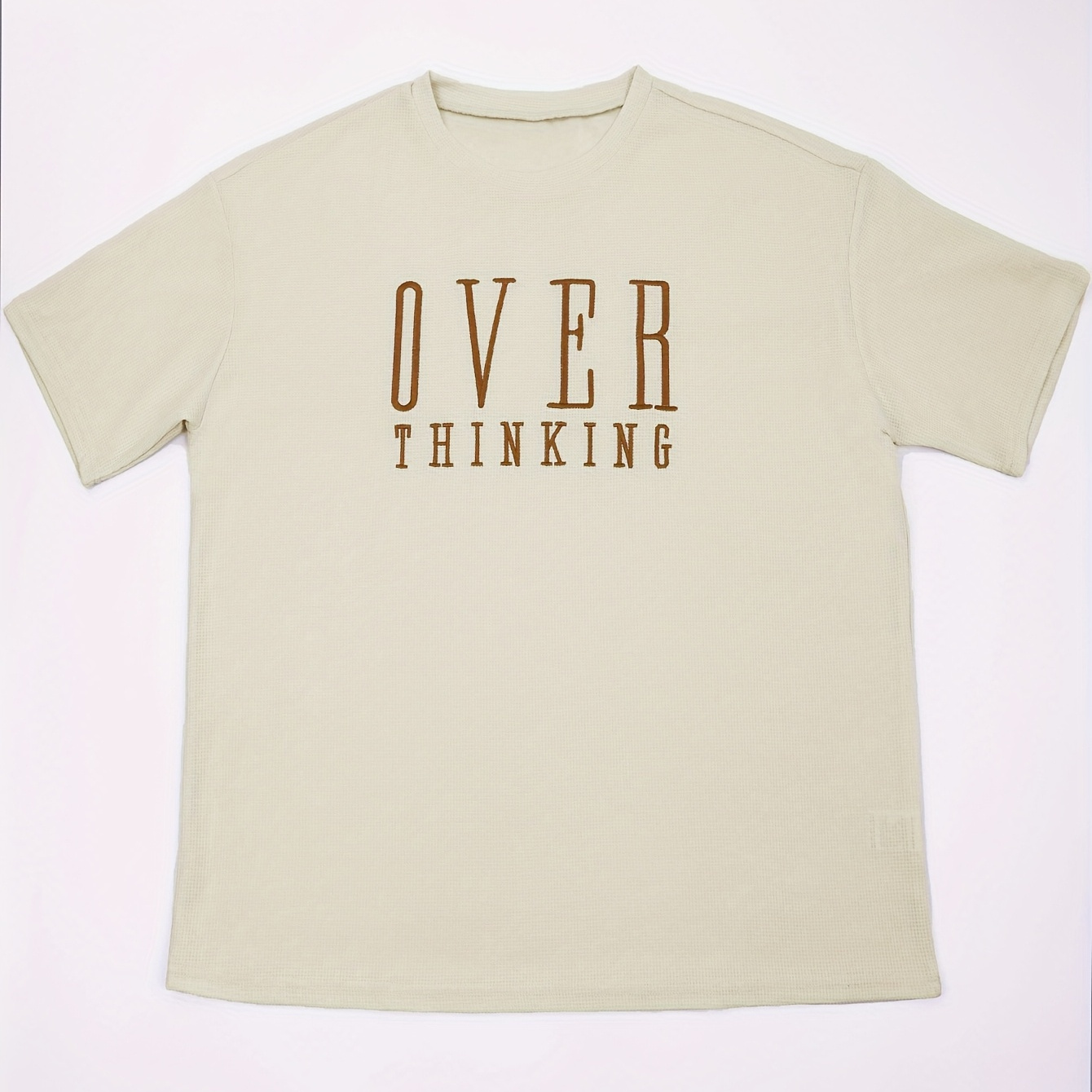

Letter Neck T-shirt, Casual Short Sleeve Top For , Women's Clothing