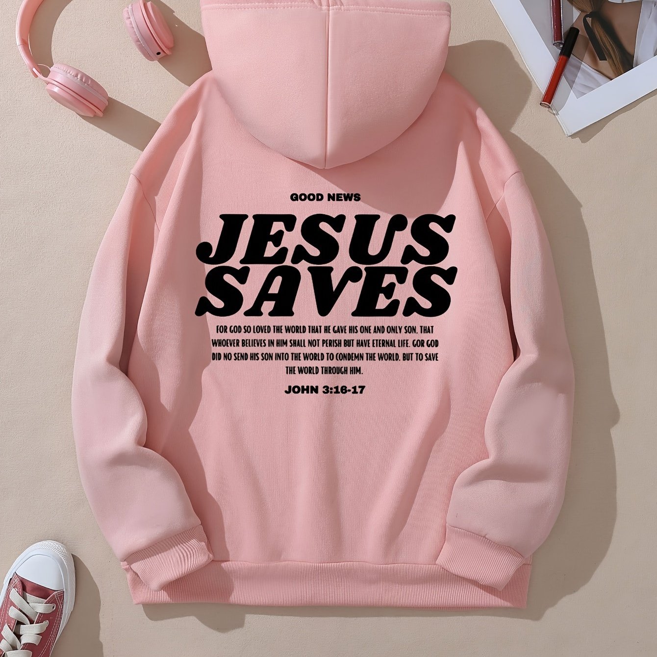 Psalms 91 Print Hoodies For Men Graphic Hoodie With Kangaroo - Temu